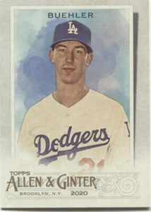 WALKER BUEHLER 2020 Topps Allen & Ginter BASE CARD - LOS ANGELES DODGERS - #5 - Picture 1 of 1