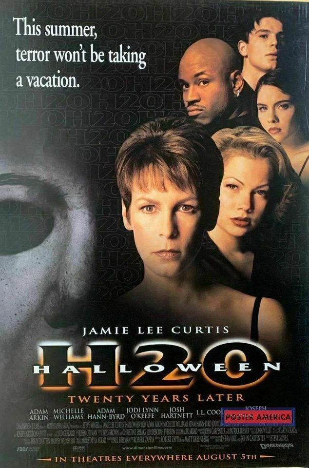 Póster original de la película Halloween H20 de una cara 27 x 40 Foto 1 de 1