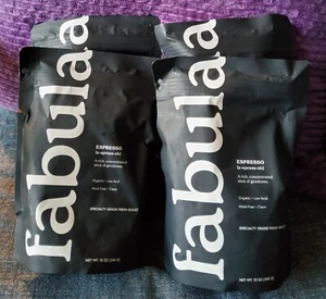 Fabula/Organic/Whole Bean Columbian Coffee/Medium Dark Espresso/12 oz. Bag - Picture 1 of 1