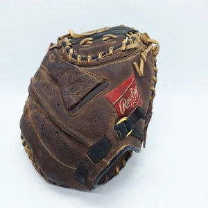 Rawlings Renegade RCM315SB 31.5" Youth Catcher's Mitt Glove RHT Brown Broke In - Picture 1 of 9