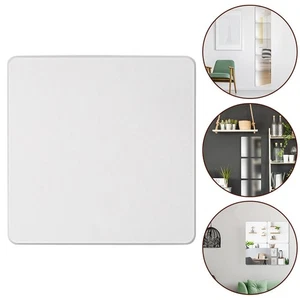 Silver Mirror Sheets Bendable Acrylic Tiles for DIY Projects 20 x 20cm - Afbeelding 1 van 12