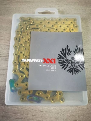 SRAM XX1 Eagle pasador hueco 126 eslabones bloqueo eléctrico cadena de 12 velocidades Foto 1 de 2