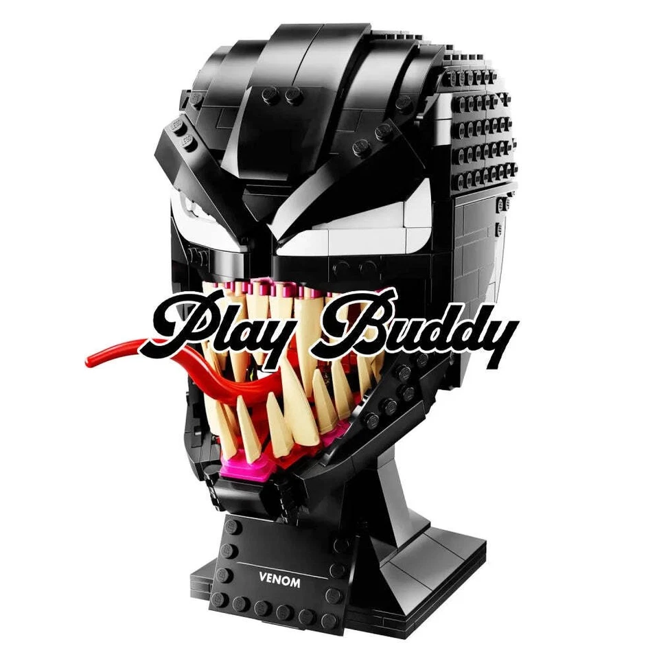 MOC BRICKS Marvel Spider-Man Venom Mask Set (76187) 565PCS Building Bricks