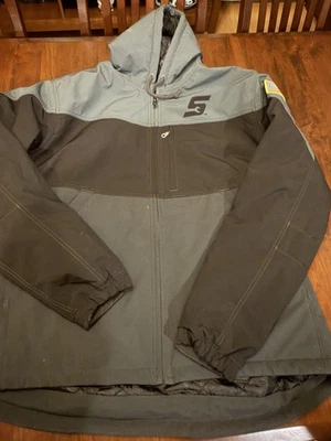 Chaqueta Snap On Commander Bandera Acolchada Capucha Aislada 2XL Foto 1 de 4