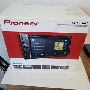 Reproductor de DVD/MP3/CD Bluetooth Pioneer AVH120BT Pantalla táctil 6,2 pulgadas Doble Din NUEVO - Imagen 1 de 7