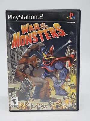 War of the Monsters (Sony PlayStation 2, 2003) CIB Manual & Poster - Image 1 of 4