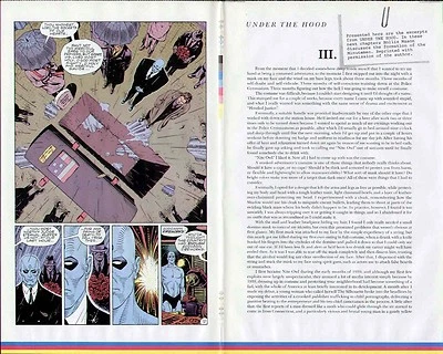 WATCHMEN ORIGINAL PRODUCTION ART PAGE ALAN MOORE COMEDIAN RORSCHACH DR MANHATTAN - Image 1 of 2