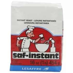 1 X SAF-INSTANT (red) Instant Dry Yeast for Baking Needs Lesaffre - 1 Pack 500g - Picture 1 of 1
