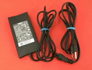 Genuine OEM Dell 90W 19.5V LA90PM130 JCF3V 5GT3K AC Power Adapter Charger 7.4mm - Picture 1 of 6