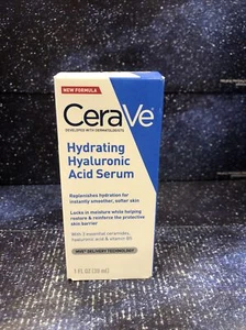 Suero hidratante de ácido hialurónico CeraVe 1 fl. oz./30 ml nuevo en caja - Imagen 1 de 5