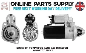 Starter Motor for AUDI 80 90 200 CABRIOLET COUPE 1.9 2.0 2.2 2.3 RS2 1980 to 97 - Picture 1 of 14