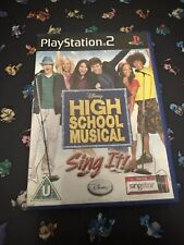 High School Musical: Sing It (Sony PlayStation 2, 2007) - European Version