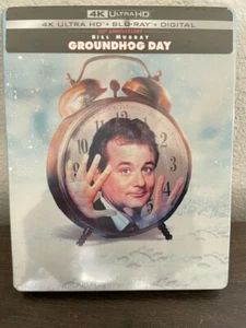 New Steelbook Groundhog Day 30th Anniversary Ed (4K / Blu-ray + Digital) - Picture 1 of 2
