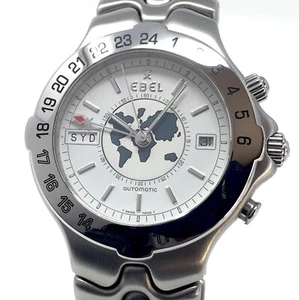 Ebel (like new & unworn) Sportwave Meridian GMT Date Automatic Full-Set E9122641 - Imagen 1 de 10