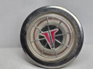 Oldsmobile Jetfire F-85 1963 1963 cromado volante bocina botón honker - Imagen 1 de 9