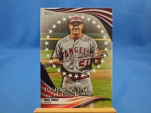 Mike Trout Topps 2019 Perennial All Stars PAS-30 - Picture 1 of 2