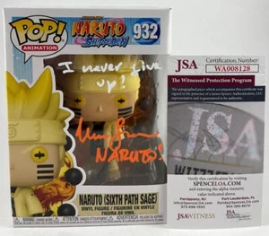 Funko POP firmado por Naruto Sexto Camino Sabio Mail Flanagan #932 E autógrafo certificado de autenticidad JSA - Imagen 1 de 5