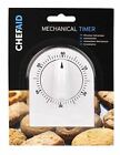 60Minute Mechanical Kitchen Cooking Timer Alarm Clock Food Preparation Ring Wall