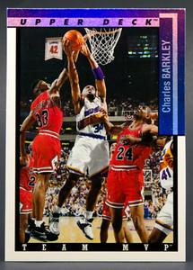 1993-94 Upper Deck Charles Barkley #TM21 Team MVP Insert Phoenix Suns HOF