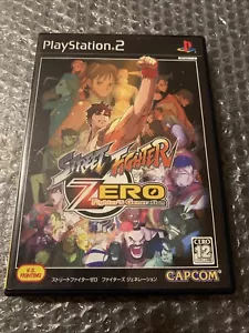 Street Fighter Zero - PlayStation 2 - Jap - Ottime Condizioni - Leggi Des/Read D - Foto 1 di 6