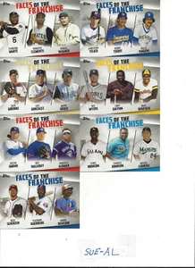 Serie Topps 2019 2 caras de la franquicia Scherzer Guerrero Dawson 29 Nacionales - Imagen 1 de 1