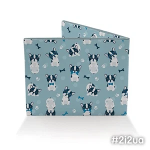 Tyvek Paper Slim Wallet (French Bulldog) - Picture 1 of 4