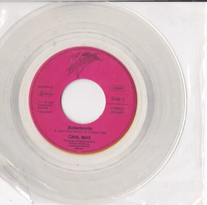 Carl Max -Bolschevita- 7" 45 Clear Vinyl, GER, Transparent (80 2054-5) 1987 - Imagen 1 de 1