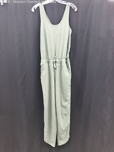 Patagonia Olive Green Sleeveless Fleetwith Romper - Size Small