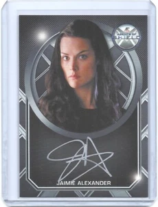 Agents of Shield Jaime Alexander Sif distribuidor incentivo autógrafo tarjeta automática #1 - Imagen 1 de 2