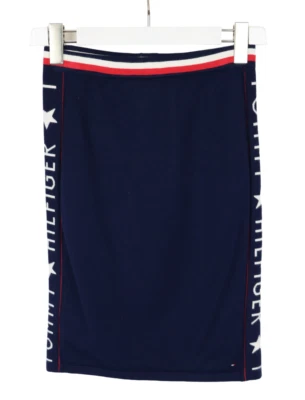 Tommy Hilfiger Skirt Girl 14 Years Stretch Train On Dark Blue Elastic Band - Image 1 of 4