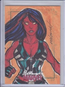  Women of Marvel 2 2013 Sketch Card