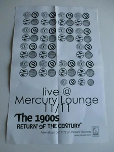 THE 1900s Return Of The Century Promotional Poster 11X17 - Picture 1 of 2