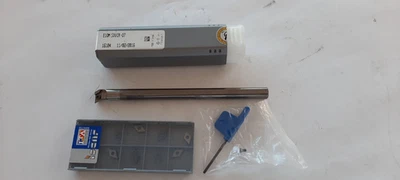 1  Iscar  VHM-Bohrstange Rechts mit  10 Wendeplatten - Bild 1 von 3