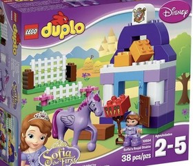 LEGO Duplo Retired Disney Sofia The First Royal Stable Set No Box Preowned 