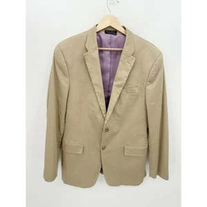 Tommy Hilfiger Herren Blazer Jacke Beige Größe 42 Baumwollmischung Sport Mantel - Bild 1 von 7