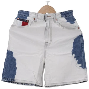 Tommy Hilfiger Womens White Light Wash Cutoff Shorts Size 26 Button Closure - Picture 1 of 11
