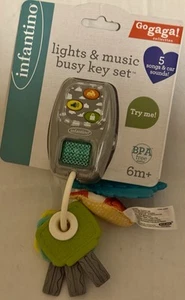 Infantino Lights & Music Busy Key Set 6 months+ - Picture 1 of 4