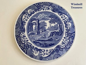 SPODE BLUE ITALIAN GATEAUX CAKE CHEESE PLATTER PLATE 29cm D - GREAT CONDITION - Picture 1 of 6