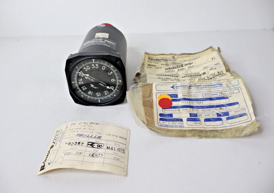 Bendix Corp 36105-1N-19-C2 Indicador RMI Embraer 3571322-2021 Foto 1 de 4