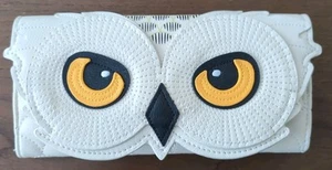 Harry Potter X Loungefly Hedwig el Búho Hogwarts Cartera Triple Ver Fotos Usar - Imagen 1 de 7