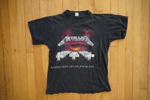 Vintage Metallica Master of Puppets T Shirt Tour 1987 Original XS S - Picture 1 of 5