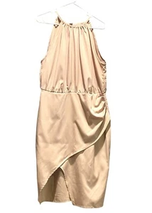 SHEIN Women’s Cocktail Dress Tan XL (Open Back) - Picture 1 of 10