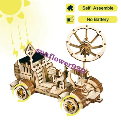 Robotime 3D Puzzle Wooden Model Kits STEM Toy Gift for Christmas Boys Girls Kids - Image 1 of 4