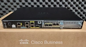 Cisco ISR4321-SEC/K9 4321 SECURITY LIC. 240GB SSD NIM-2GE-CU-SFP *1-YR WARRANTY* - Picture 1 of 9