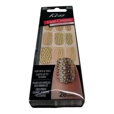 Kiss ногтей гель платье гель польский раствор гель полоски #56710 Babydoll bling - Изображение 1 из 2
