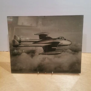 RAF DE HAVILLAND VAMPIRE JET FIGHTER Plane Photograph framed - Picture 1 of 6
