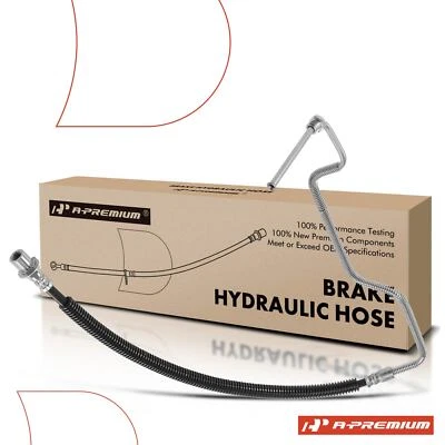 Manguera hidráulica de freno trasera derecha A-Premium para Chevrolet T6500 T7500 GMC 4 pistones Foto 1 de 4