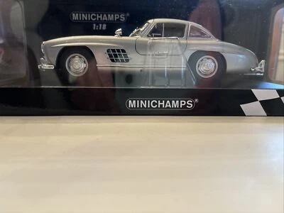 Minichamp 1:18 Mercedes-Benz 300 SL model diecast Beautiful - Image 1 of 4