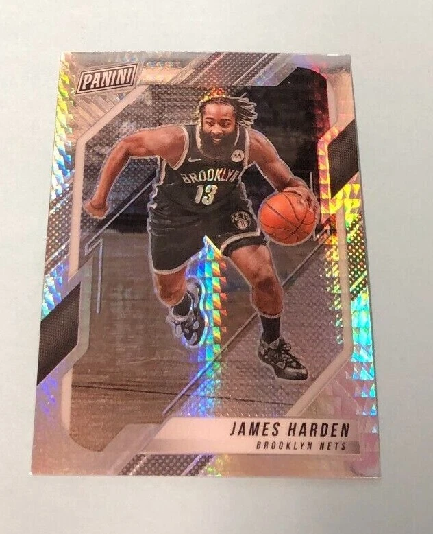 2021 2022 Panini NSCC VIP Party - HYPER SILVER PRIZM - JAMES HARDEN NETS - Image 1 of 1