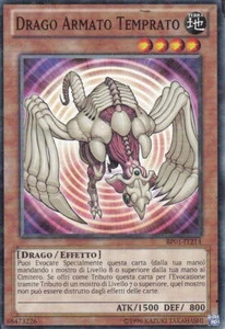 CARTA YU GI OH - DRAGO ARMATO TEMPRATO - BP01-IT214 - STRARFOIL  - Foto 1 di 1